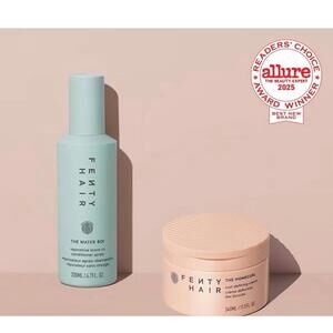 NEW SEALED Fenty Hair Curl Essentials: The Water Boi Reparative Leave-In Detangl
